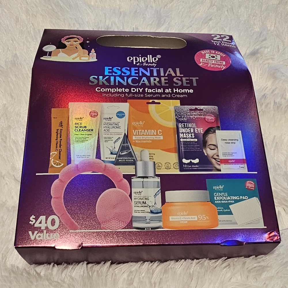 NEW Essential Skincare Set by Epielle